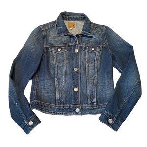 American Eagle Distressed Denim Jacket